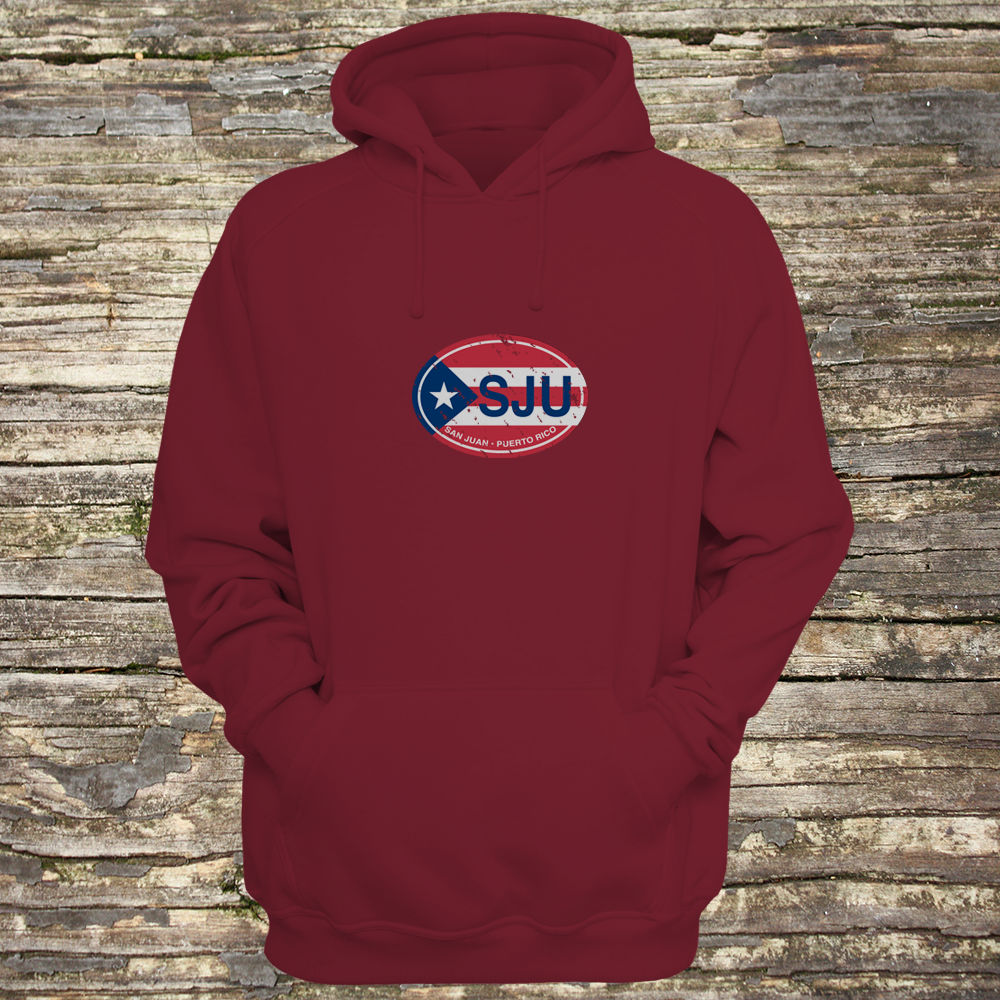 San Juan Unisex Flag Hoodie - My Destination Location