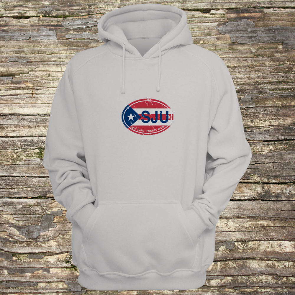 San Juan Unisex Flag Hoodie - My Destination Location