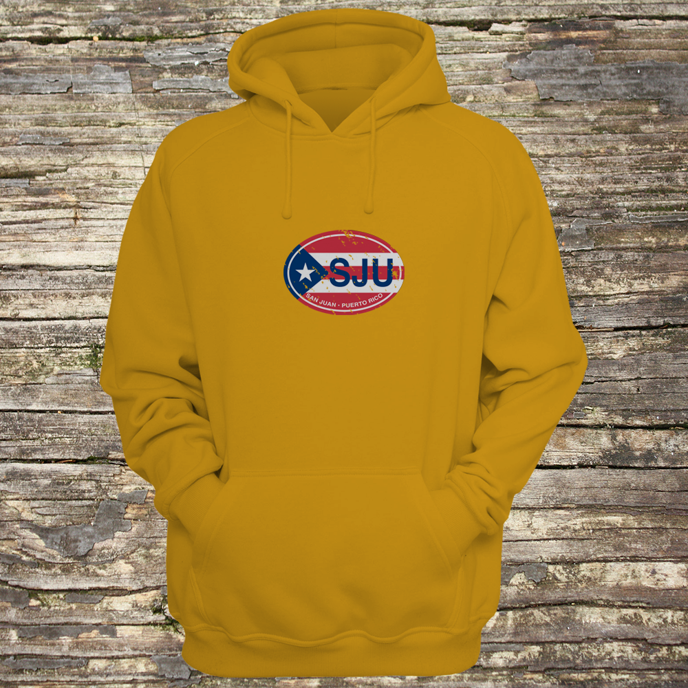 San Juan Unisex Flag Hoodie - My Destination Location