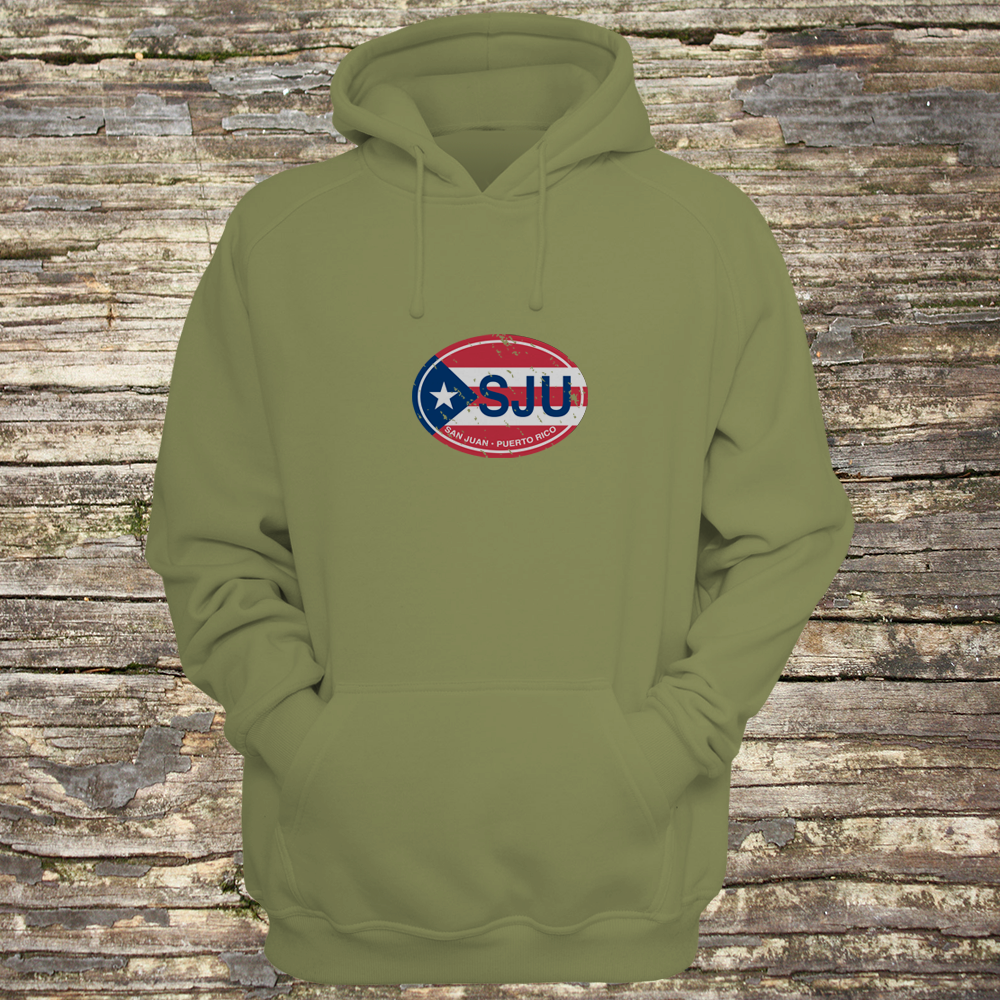 San Juan Unisex Flag Hoodie - My Destination Location