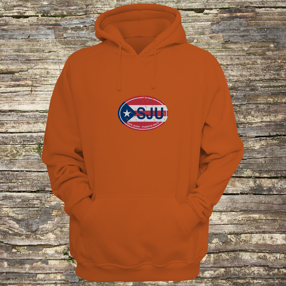 San Juan Unisex Flag Hoodie - My Destination Location