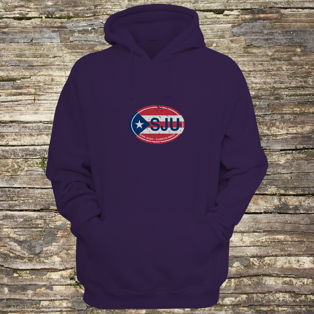 San Juan Unisex Flag Hoodie - My Destination Location