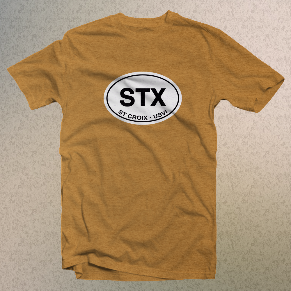 St Croix USVI Classic Logo Comfort Colors Souvenir T-Shirts - My Destination Location