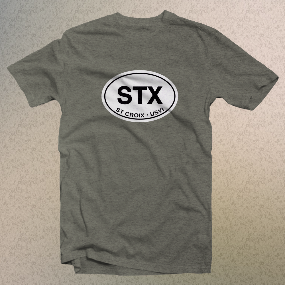 St Croix USVI Classic Logo Comfort Colors Souvenir T-Shirts - My Destination Location