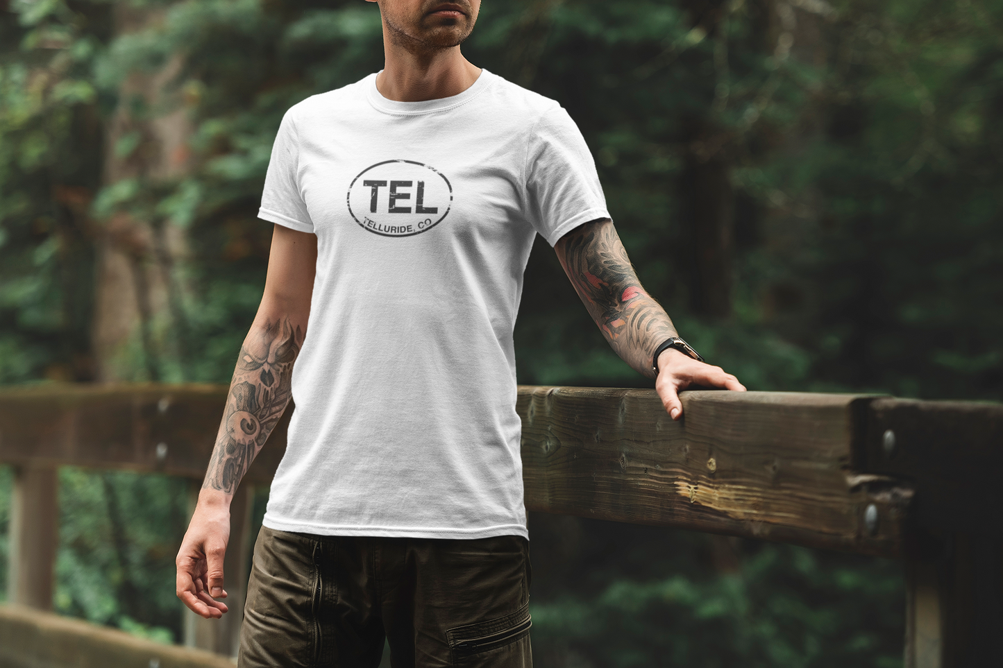 Telluride, CO Men's Classic T-Shirt Souvenir Gift - My Destination Location